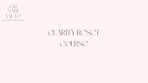 Clarity Reset