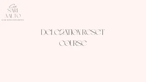Delegation Reset